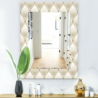 Dizajnersko ogledalo modna kožna sofa u boemskom i eklektičnom stilu-Ogledalo za toaletni stolić