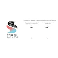 Stupell Industries Minimalno neutralno apstraktno slikanje crne pločice zidne ploče, 15, dizajn Victoria Barnes
