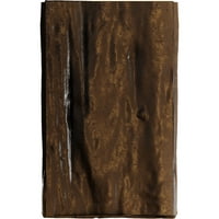 Ekena Millwork 4 H 8 D 72 W Riverwood Fau Wood Kamin Mantel Kit W Alamo Corbels, Premium Aged
