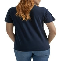 Ženska majica s grafičkim printom s kratkim rukavima, veličine od 3 do 3