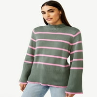 Besplatni ženski džemper visokih rebra