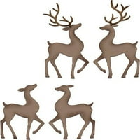 Cottegecutz die-deer w antlers 1,2 do 2,7