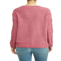 Vrijeme i trupni ženski džemper od chenille