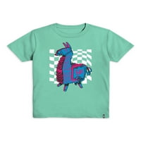 Fortnite Boys Peace Llama Grafička majica, 2-pack, veličine 8-18