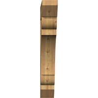 Ekena Millwork 6 W 34 D 40 H Olimpijska sloj grubo pilana nosač, zapadni crveni cedar