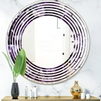 Dizajnersko moderno zidno ogledalo 24 24