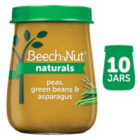 Bukova-Nut Naturals Stage Bebe hrane, graška zeleni grah i šparoge, Oz staklenku, pakiranje
