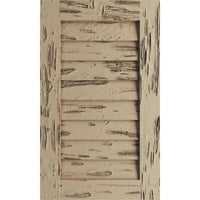 Ekena Millwork 26 W 30 h Timbertane Pecky Cypress Okomito drva nefunkcionalna otvor za zabavu, primirja