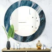Designart 31.5 31.5 Plava moderna, suvremena zidna ogledala