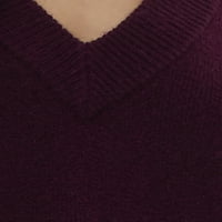 Sklapa ženski džemper s izrezom
