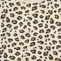 Majica s leopard printom dugih rukava za djevojčice, 0 3M-24m