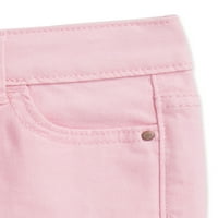 Wonder Nation Girls Midi traper traper jean kratke hlače, veličine 5- & Plus