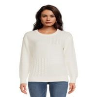 Ženski pulover u obliku krpice, srednje težine, veličine, veličine, veličine, Veličina, Veličina, Veličina, Veličina,