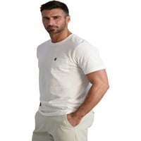 Muška majica kratkih rukava s džepovima u donjem dijelu, veličina donjeg dijela-4 inča