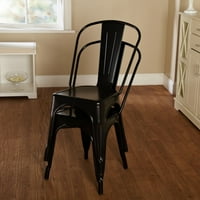 Metalna stolica od 2 komada u Više boja