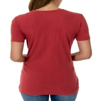Time i Tru Women's Essential majice s V-izrezom kratkih rukava