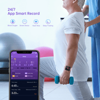 Virmee Smart Watch, fitness tracker za Android & iOS telefoni, monitor otkucaja srca, mjerač kisika u krvi, praćenje