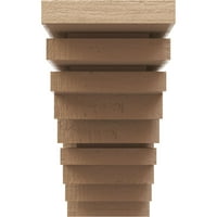 Ekena Millwork 3 W 9 D 6 H serija Klasična Landon gruba cedra od drva od drveta od drveta od drveta Corbel, primed