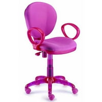 Zadaci uredske stolice u ružičastoj boji