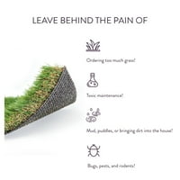 Travnjak-umjetna trava za travnjak za kućne ljubimce i uređenje okoliša u zatvorenom i na otvorenom.