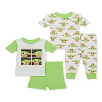 Majica, kratka i hlača za bebe Yoda Toddler Majica