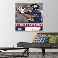 New York Giants - plakat zida Evan Engram s magnetskim okvirom, 22.375 34