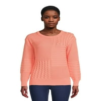 Time i Tru ženski patchwork džemper, srednja težina, veličine xs-xxxl