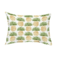 Jednostavno Daisy, 14 20 pruge od ananasa Zeleni sažetak Dekorativni vanjski jastuk