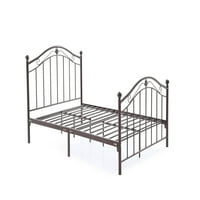 Hodedah metalni platformski krevet, bronca, višestruke veličine
