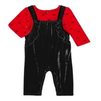Wonder Nation Baby Girls Company i Bodysuit odijelo, komad, veličine 0 3-24m