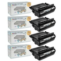 Compatible Lexmark 64015HA Set of Black Laser Toner Cartridges for the T644tn, T642dtn, T640, T642tn, T640dtn, T644dn,