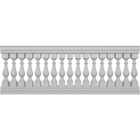 Ekena Millwork 37 h 8'l FIBERTHANE TRADICIJALNI NEPOTREBNI BALUSTRADE GACKING KIT, STILE N