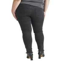 Silver Jeans Co. Plus Size Suki Mid Rise Skinny Jeans Veličine 12-24