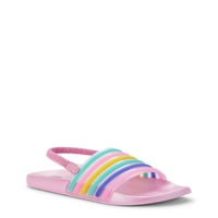 Wonder Nation Rainbow Stripe Slide sandala