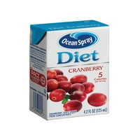 Ocean Spray Dijetani pij sok, 4. FL OZ Kutije za piće, brojanje