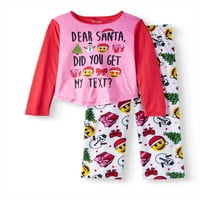 Djevojke 'poli 2-komadića božićna pidžama set spavanja