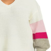 Što je sljedeća žena plus size V-izreza shaker ubod pulover