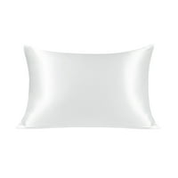 Jedinstvene ponude svilene jastuke s patentnim zatvaračem, kraljicom, ledeno bijelo