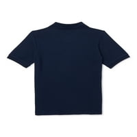 Wonder Nation Boys School Uniforma kratkih rukava Pique Polo majice, vrijednosni snop, veličine 4-18