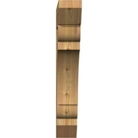 Ekena Millwork 6 W 32 D 38 H Olimpijska sloj grubo pilana nosač, zapadni crveni cedar